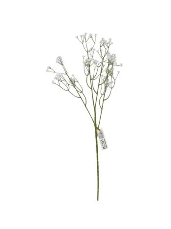 Selyemvirág fátyolvirág műanyag 61 cm fehér