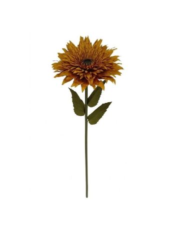 Selyemvirág óriás gerbera XL műanyag 40x110 cm barna