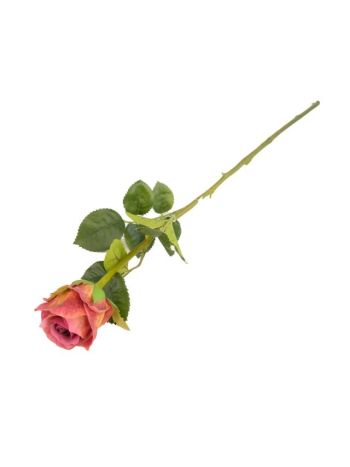 Selyemvirág rózsa 65cm lila