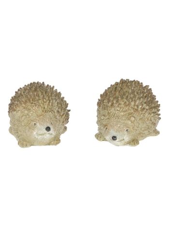 Sün- glitteres poly 4-5x7x4 cm barna 2 féle