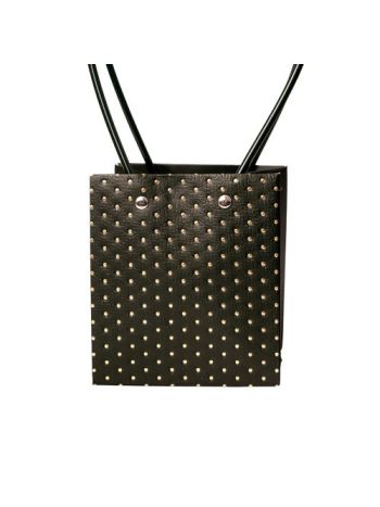 10db. dombornyomott virág-ajándék táska 11.5(h)