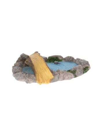 Tündérkert tó poly 11x8-4x3cm szürke @