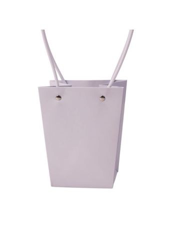 10db. Virág táska 13(h) x 9.5(sz) x 15.5(m) cm - Világos levendula