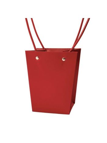 10db. Virág táska 13(h) x 9.5(sz) x 15.5(m) cm - Bordó