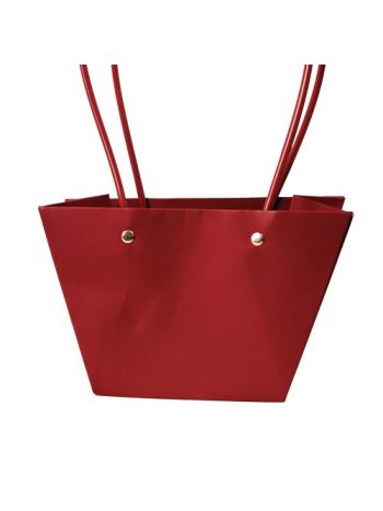 10db. Virág táska 20(h) x 12(sz) x 12(m) cm - Bordó