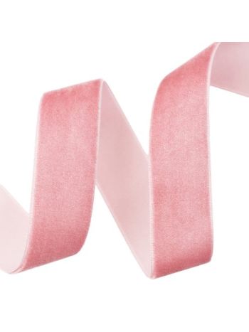 Bársony szalag 22mm x 10m - Mályva