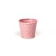 Bourbon kerámia kaspó rózsaszín 12,5x11cm