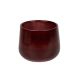 Moda kerámia kaspó fényes bordó 19cm
