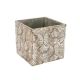Ginko beton kockakaspó szürke 12-6x12-6x12cm