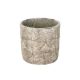 Ginko beton hengerkaspó szürke 16-5x15-8cm