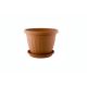Virágcserép+Alátét Venecia 20cm Terra (24/#_1440/rkl)