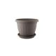 Virágcserép+Alátét Venecia 25cm Mokka (24/#)