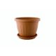 Virágcserép+Alátét Venecia 36cm Terra (12/#_288/rkl)