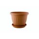 Virágcserép+Alátét Venecia 45cm Terra (12/#_72/rkl)