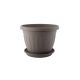 Virágcserép+Alátét Venecia 45cm Mokka (12/#_72/rkl)