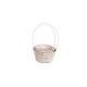 Bambusz Flor. Kerek Fehér S/3 66-44-A/FEHÉR - D21*H10/36cm (30/#)