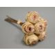 Rózsacsokor vintage krém 28cm D1F25311